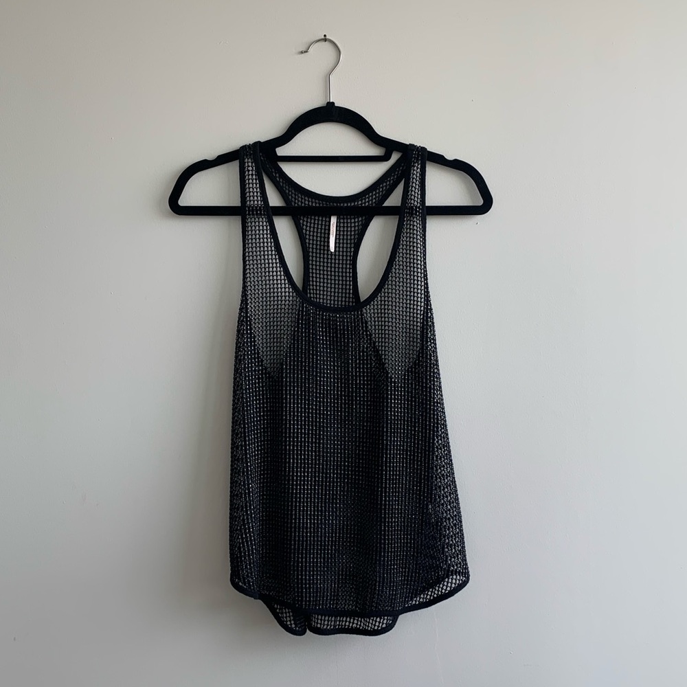 Sparkle Mesh Top